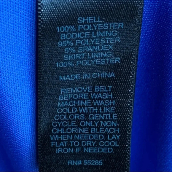 **NEW Express Chiffon One Shoulder Pleated Dress - Picture 10 of 11